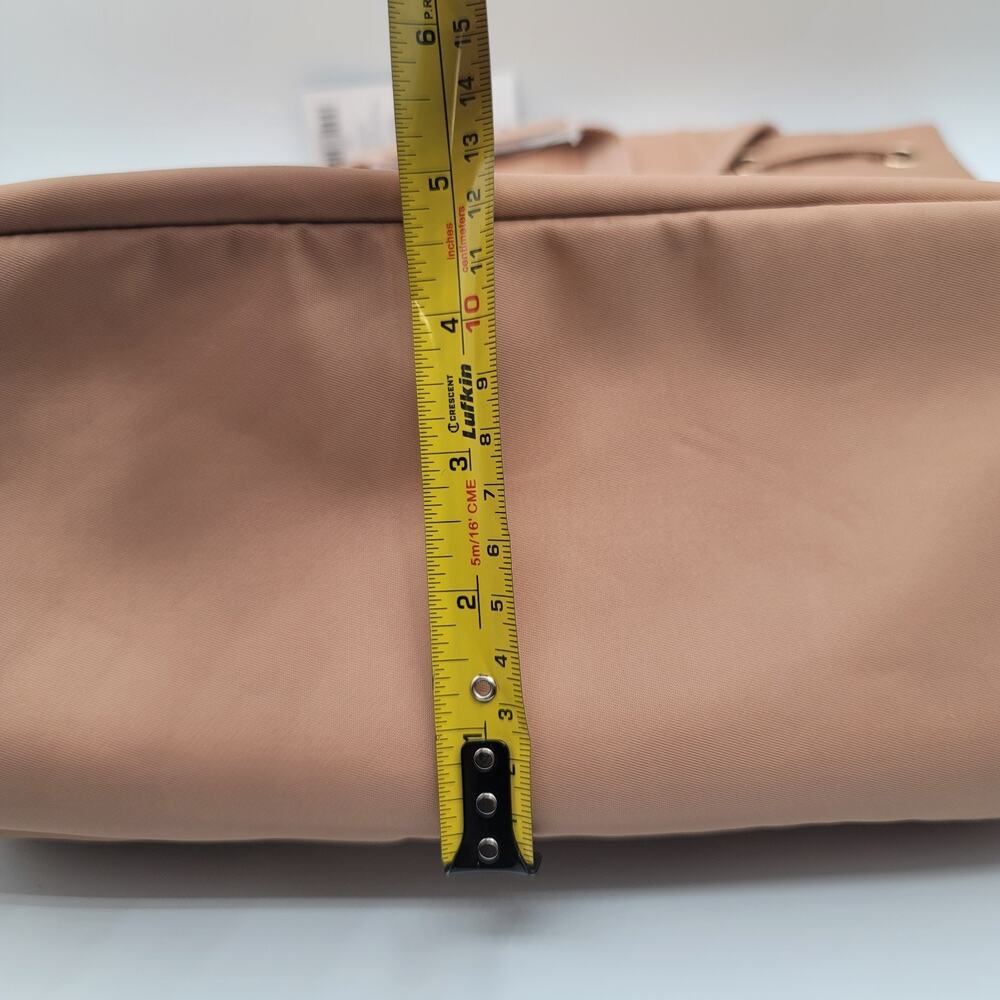 Year of Ours x FFF Taupe Nylon Backpack NWT - Convertible Tote Bag w/ Pockets - Picture 5 of 10